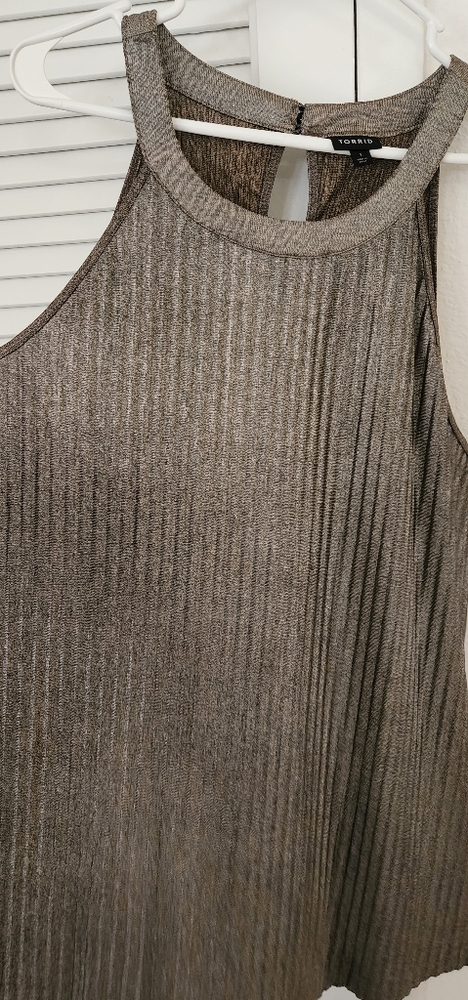 Torrid champagne top